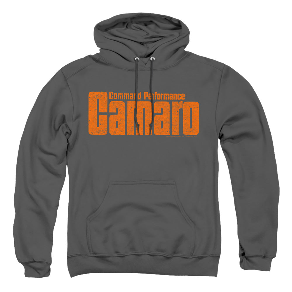 Chevrolet Command Performance Mens Hoodie Charcoal Officially Licensed