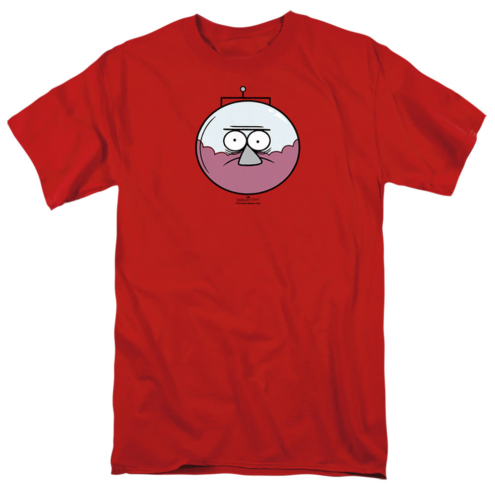 The Regular Show Benson Mens T Shirt Red Officially Licensed