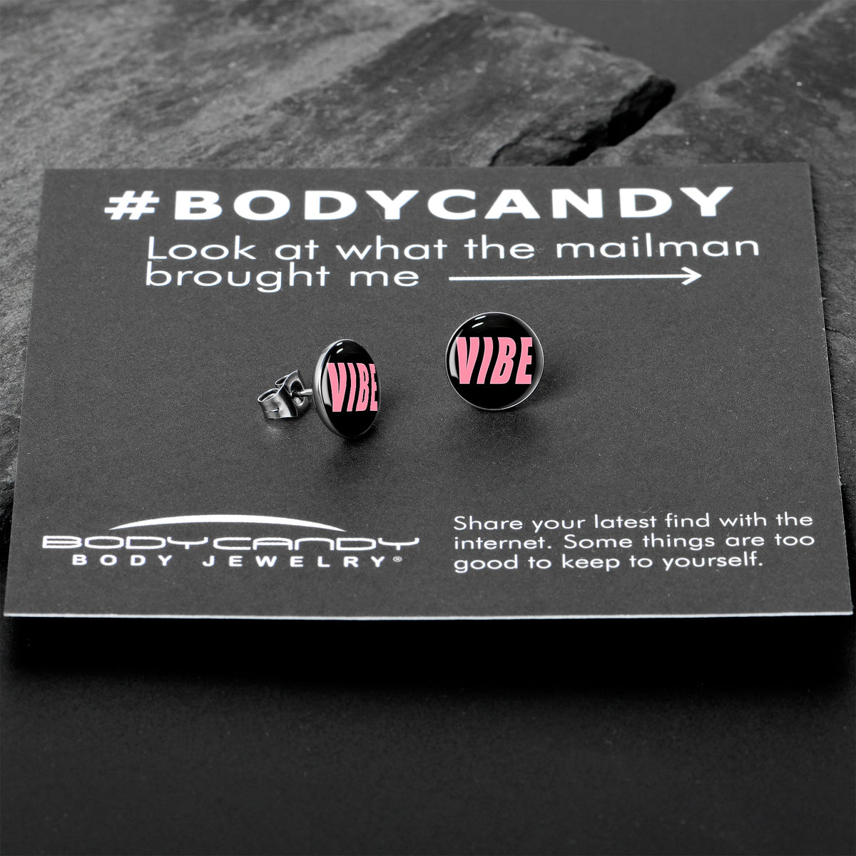 Vibe Stud Earrings by Onyx O