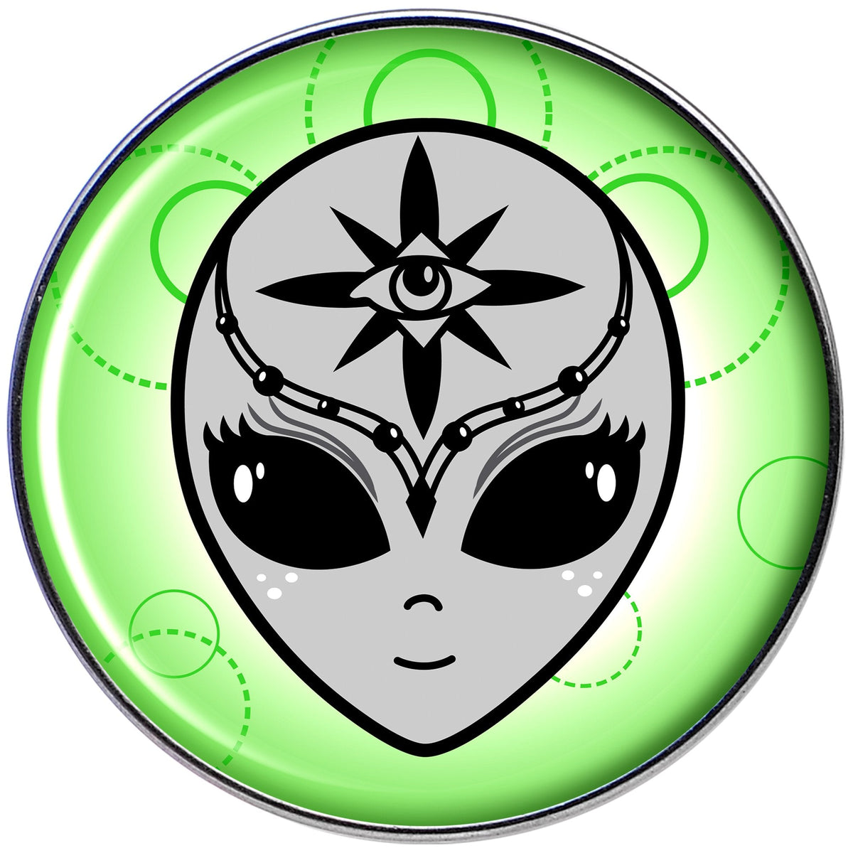 Third Eye Cute Alien Tragus Cartilage Earring