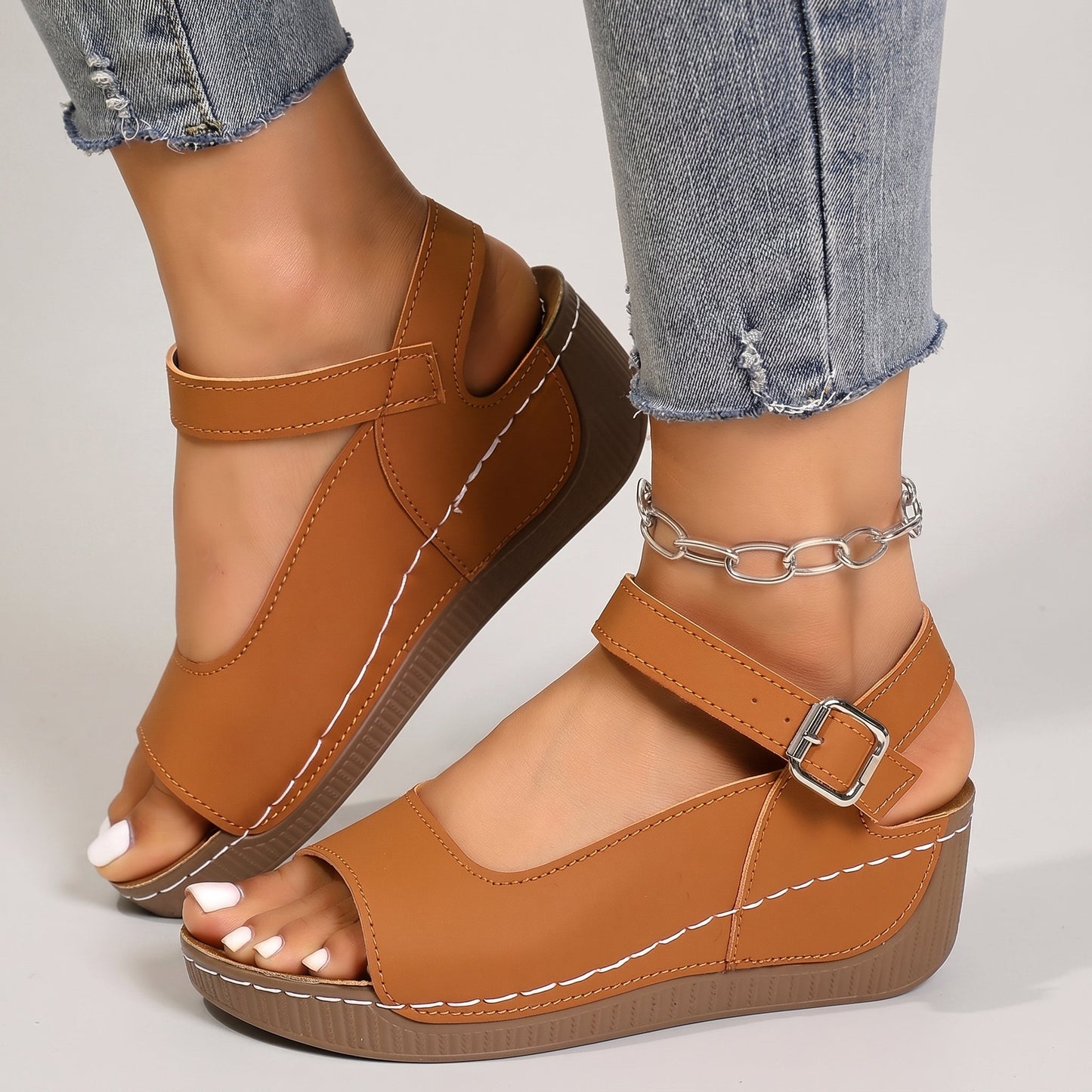 Comfort Platform Sandals