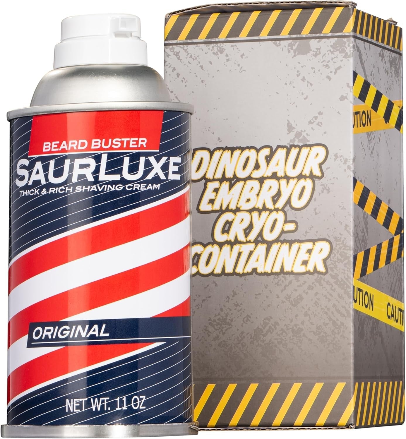 Costume Agent Dinosaur Park Embryo Cryo-Container Shaving Cream Halloween Cosplay Prop