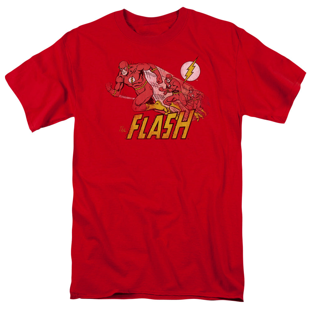 DC Comics Flash Crimson Comet Mens T Shirt Red Officially Licensed
