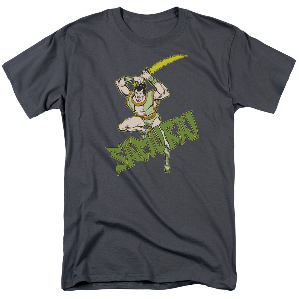 Dc Samurai Mens T Shirt Charcoal Officially Licensed