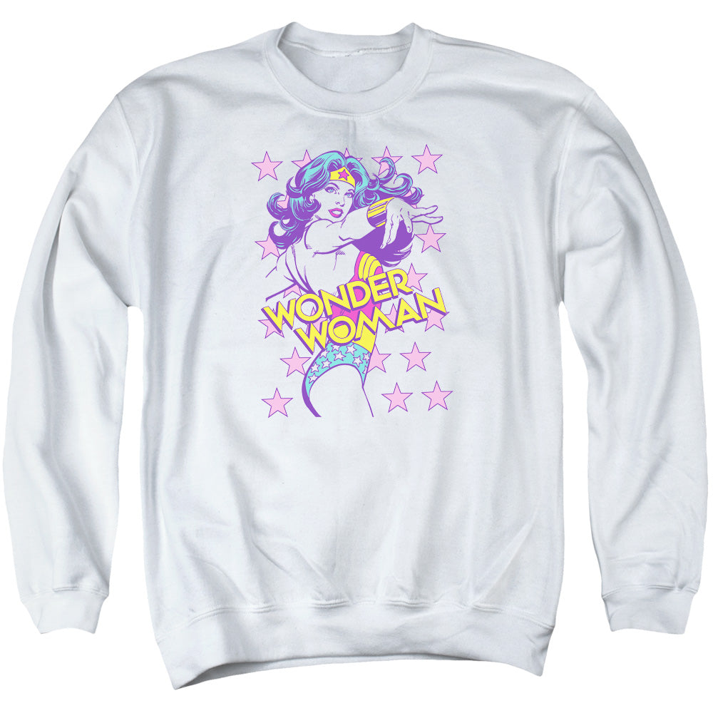 Dc Valiant Mens Crewneck Sweatshirt White
