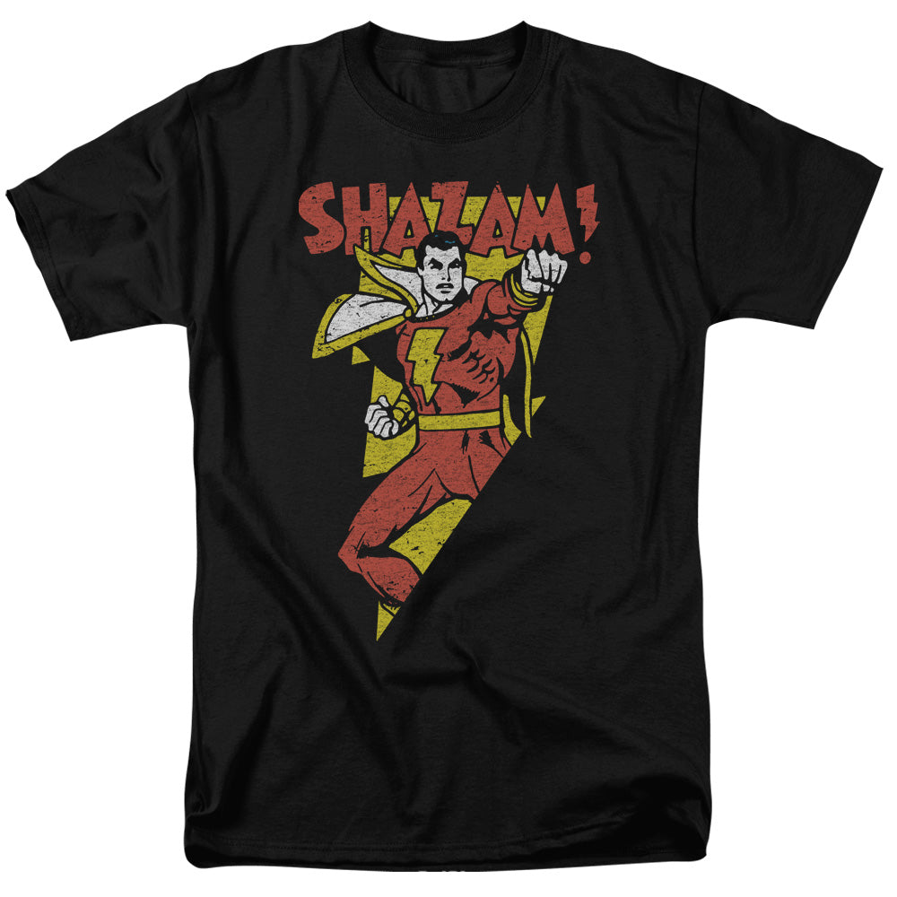 DC Comics in Bolt Mens T Shirt Black Officially Licensed