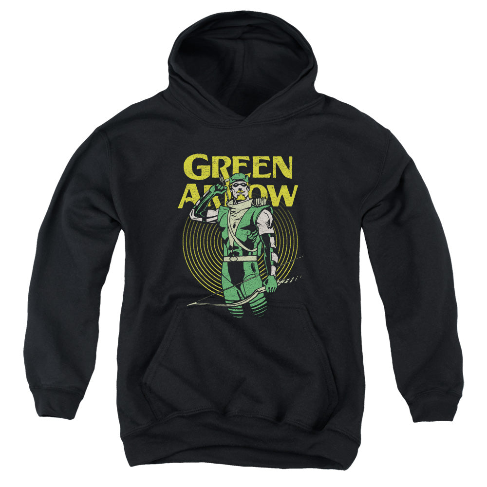 DC Comics Pull Kids Youth Hoodie Black Officially Licensed