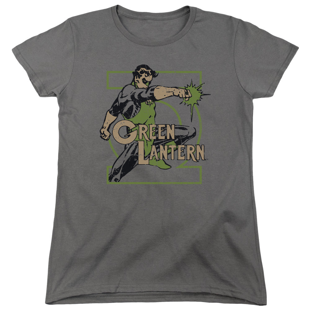 DC Comics Ring Power Womens T Shirt Charcoal Officially Licensed
