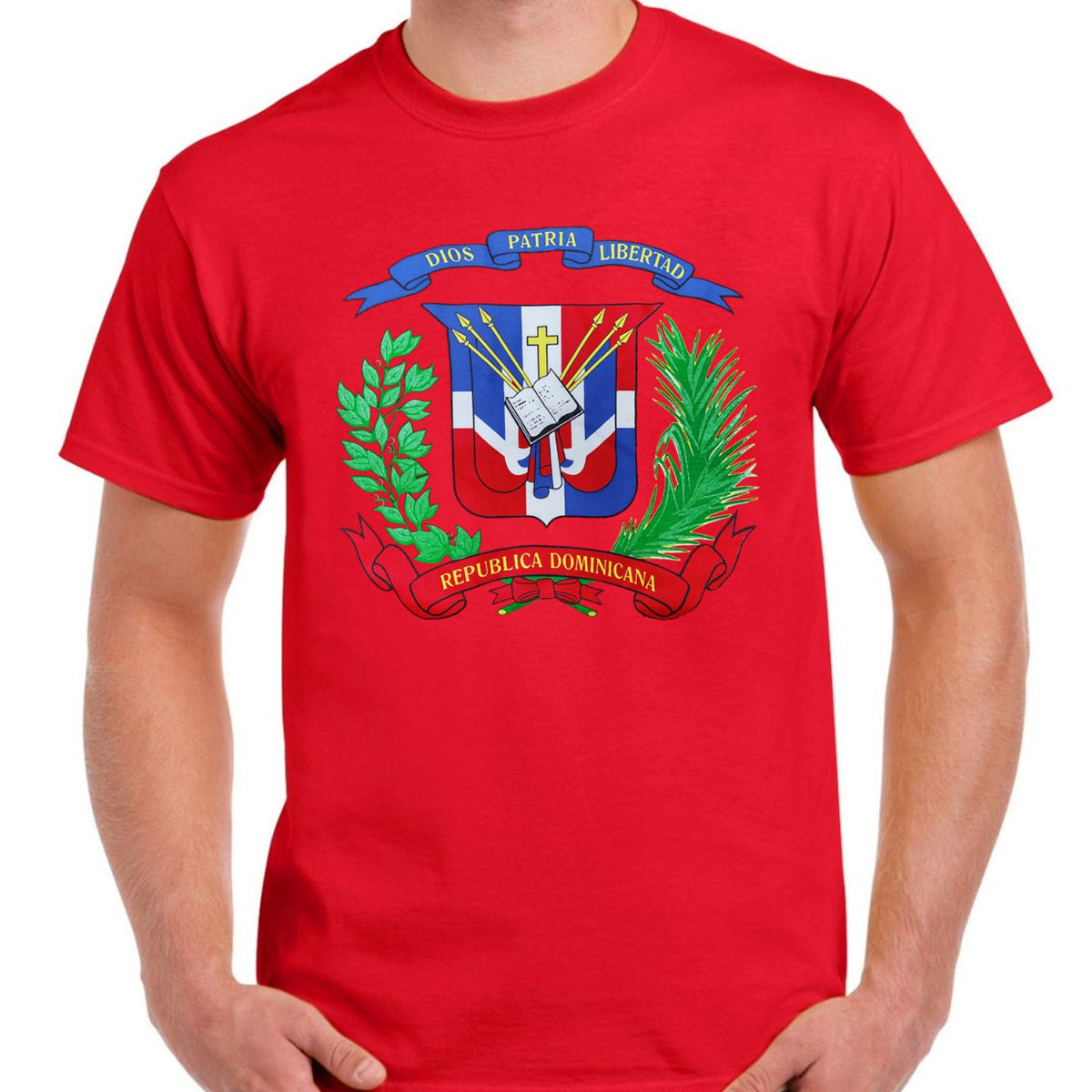 Dominican Shield Premium T-Shirt | Light and Soft