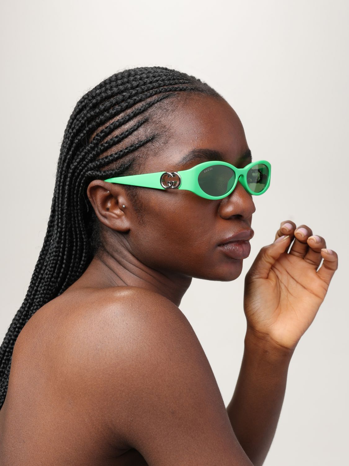 Gucci Sunglasses Woman Green