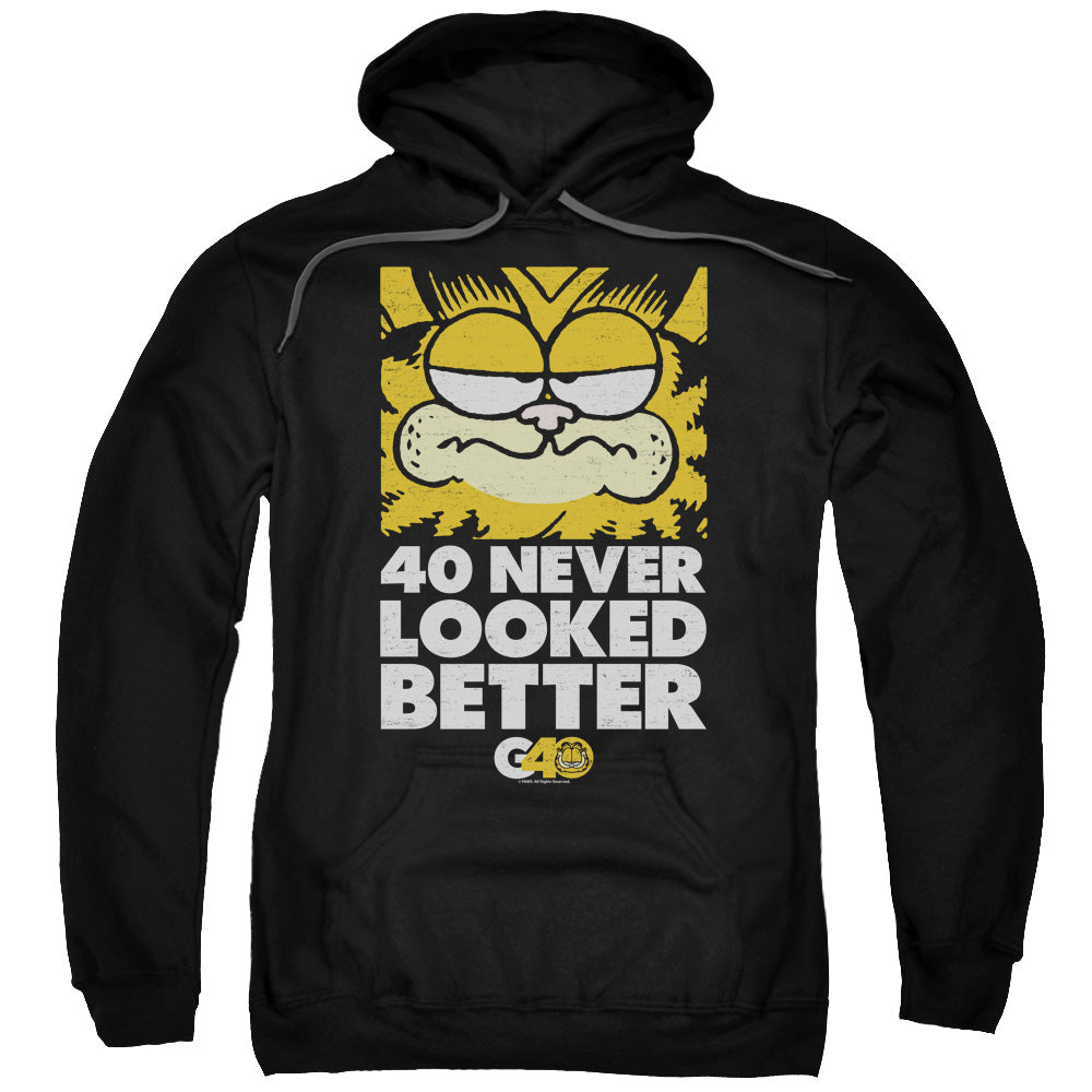 Garfield 40 Looks Mens Hoodie Black