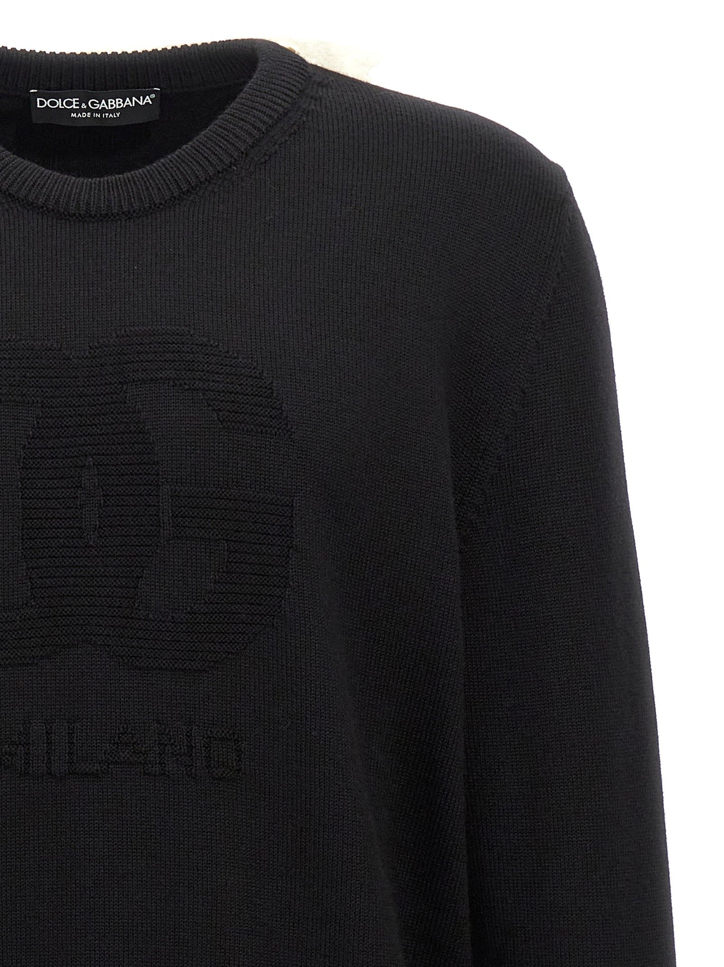 Dolce & Gabbana Men 'Dg' Intarsia Sweater