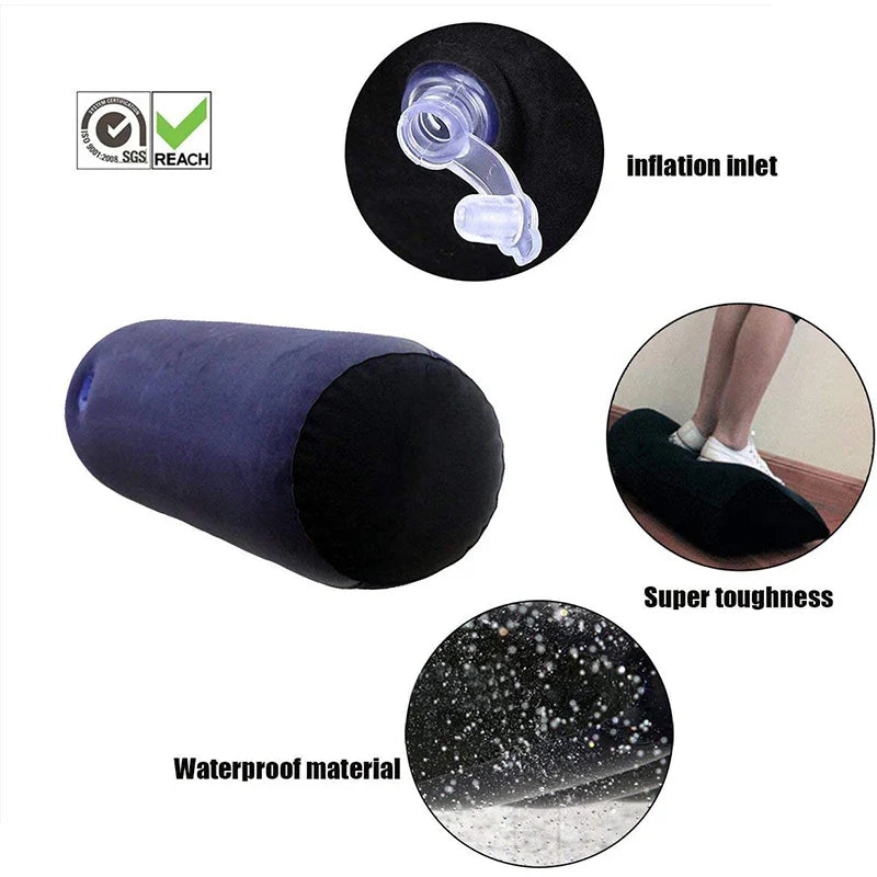 Inflatable Wedge Pillow – Adjustable Support Cushion