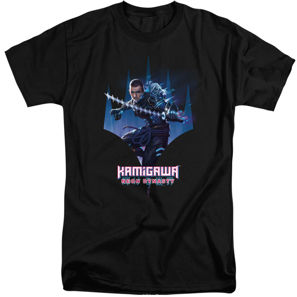 Magic The Gathering Mtg Nd Logo Art Mens Tall T Shirt Black Officially Licensed