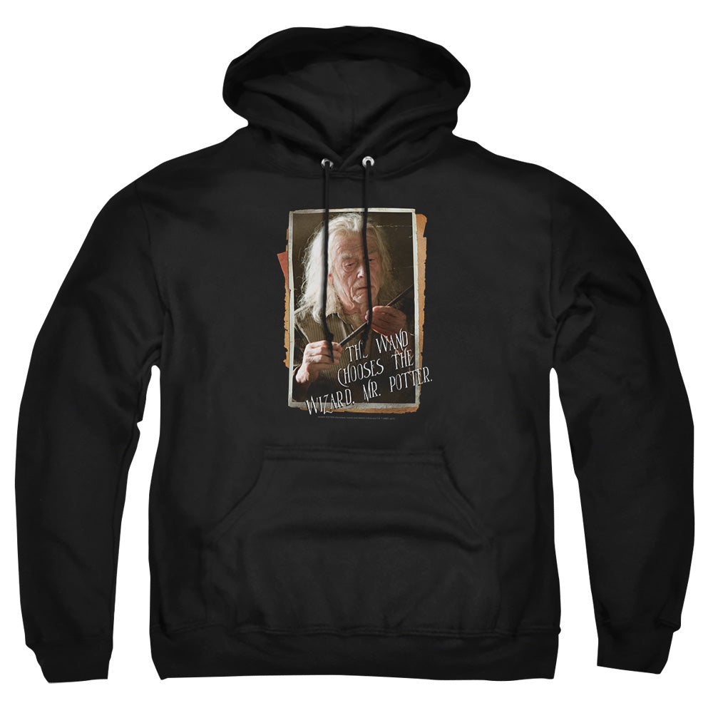 Harry Potter Olivander Mens Hoodie Black Officially Licensed