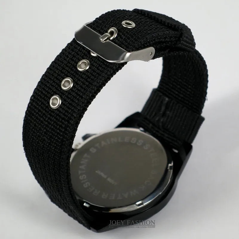 2025 Watches Men Top Brand Luxury Casual Military Quartz Sport Wristwatch Soft Nylon Band Male Clock Watch relogio masculino