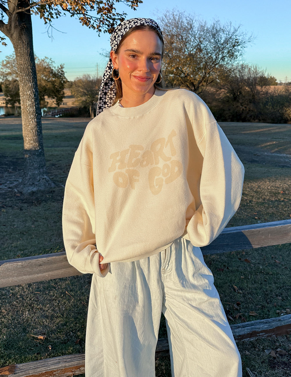 Heart of God Knit Sweater