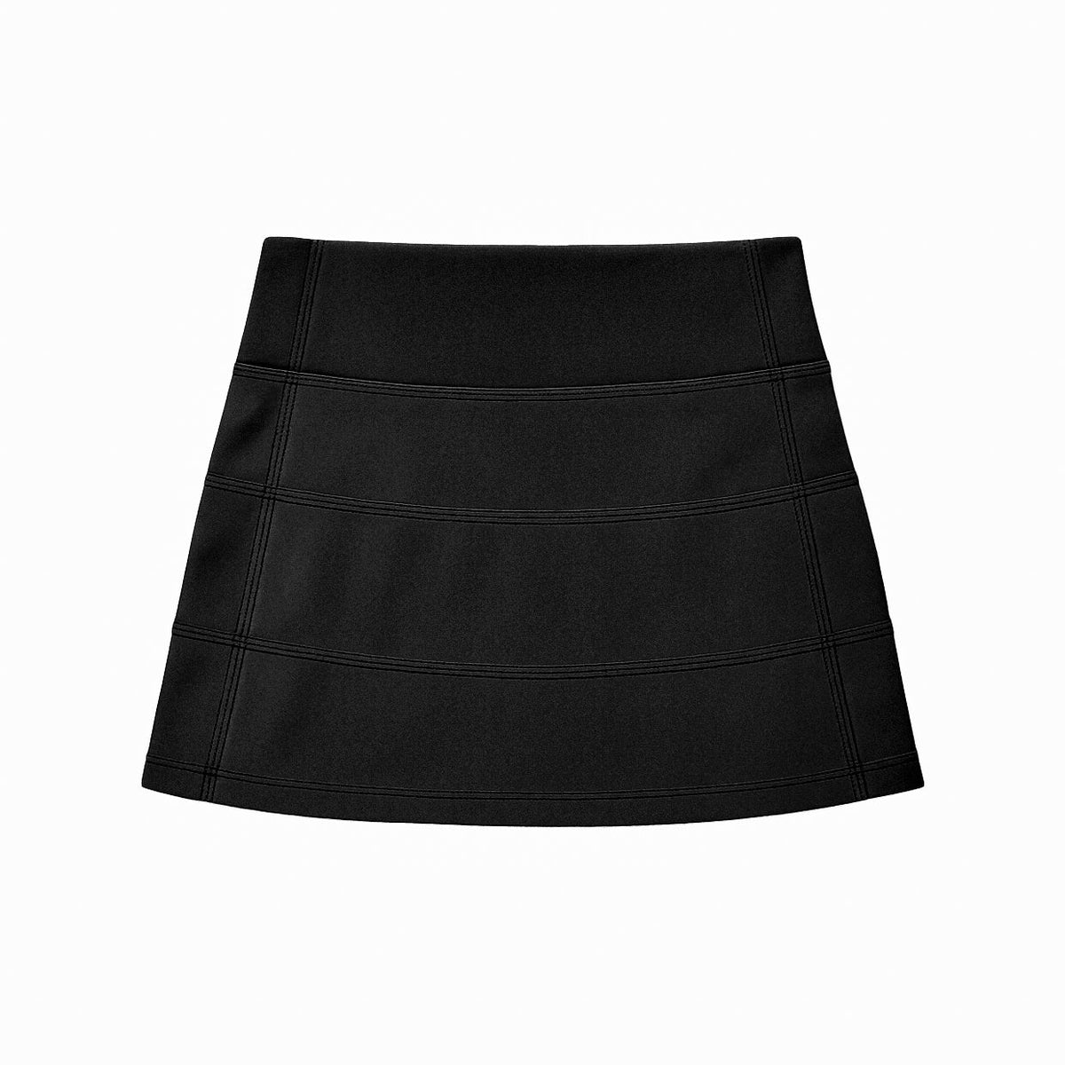 Black Tennis Skort