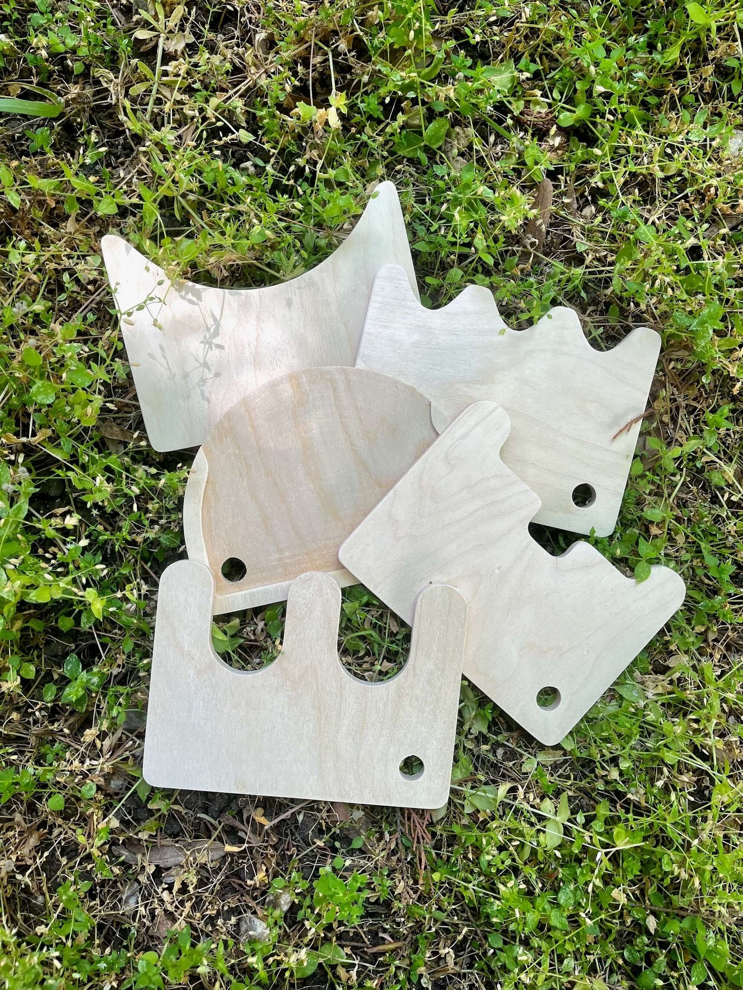 Wooden Shovel Set