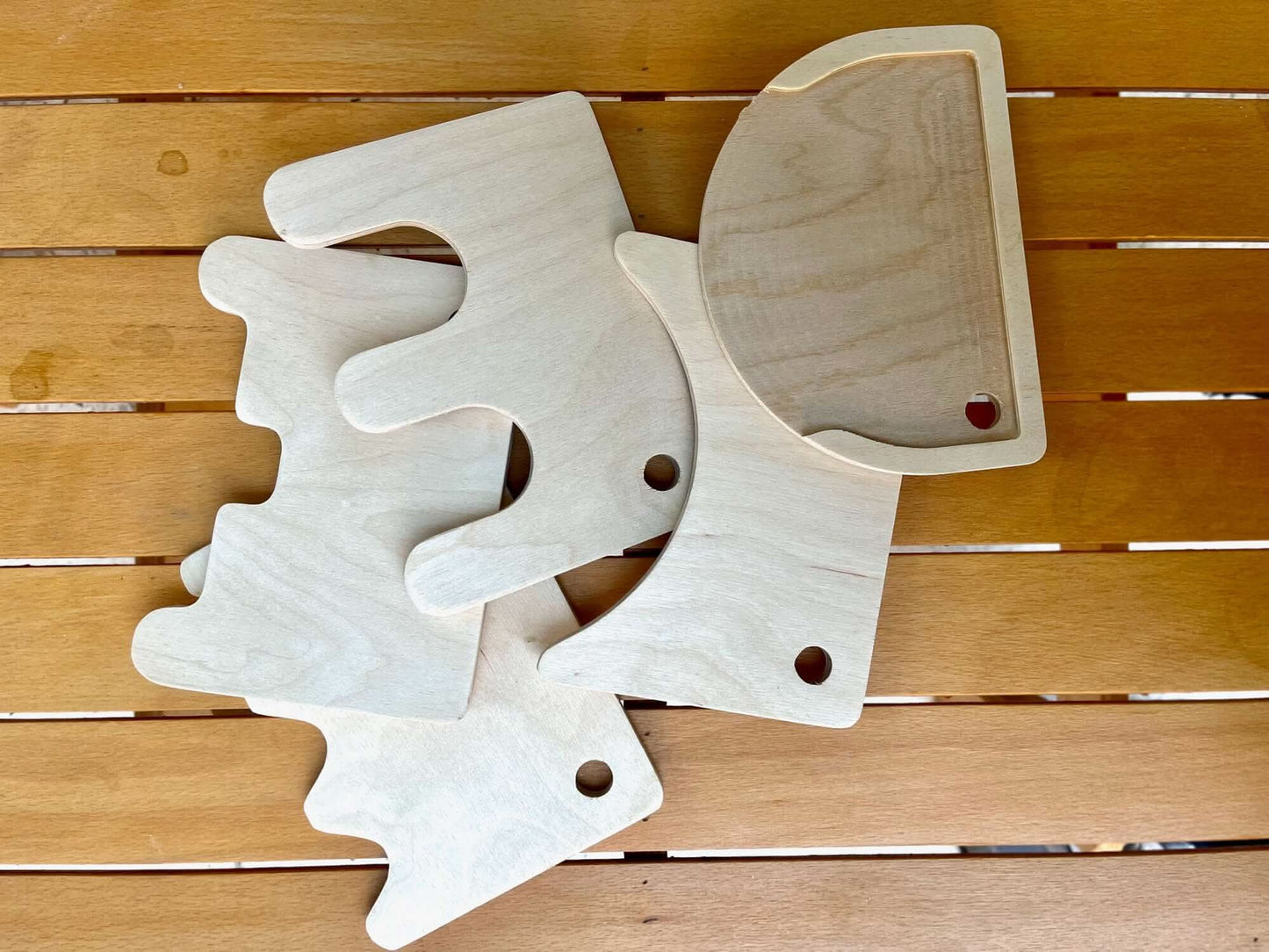 Wooden Shovel Set