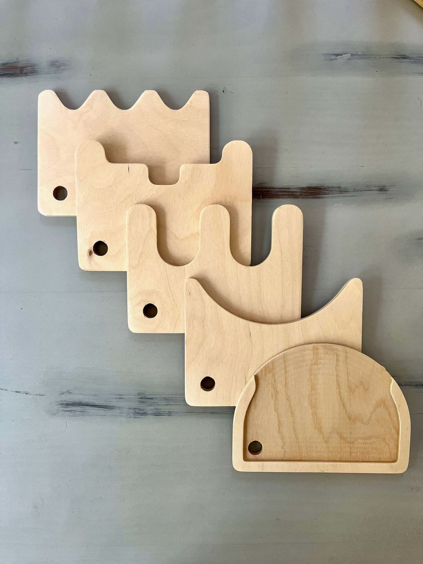 Wooden Shovel Set