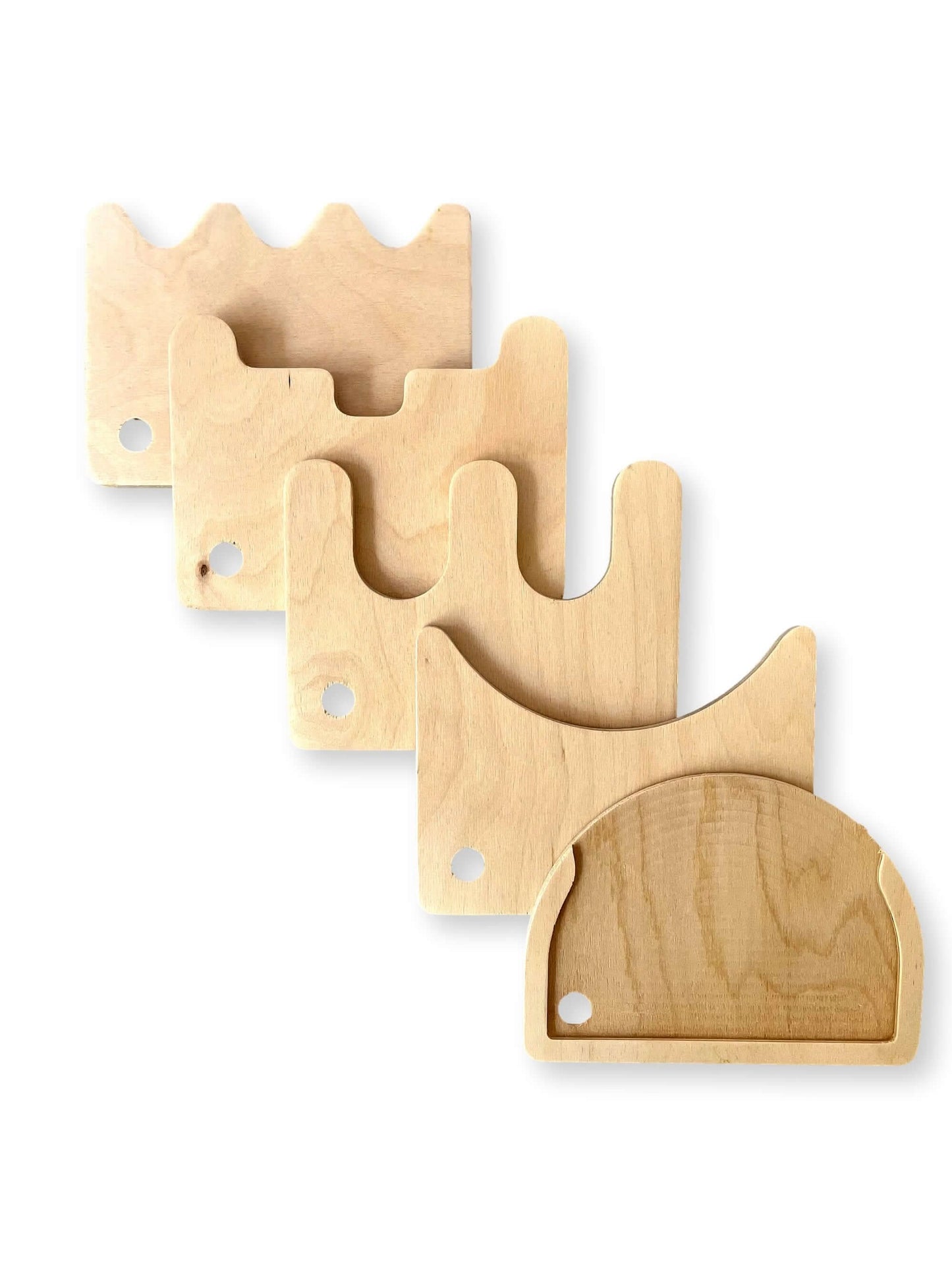 Wooden Shovel Set