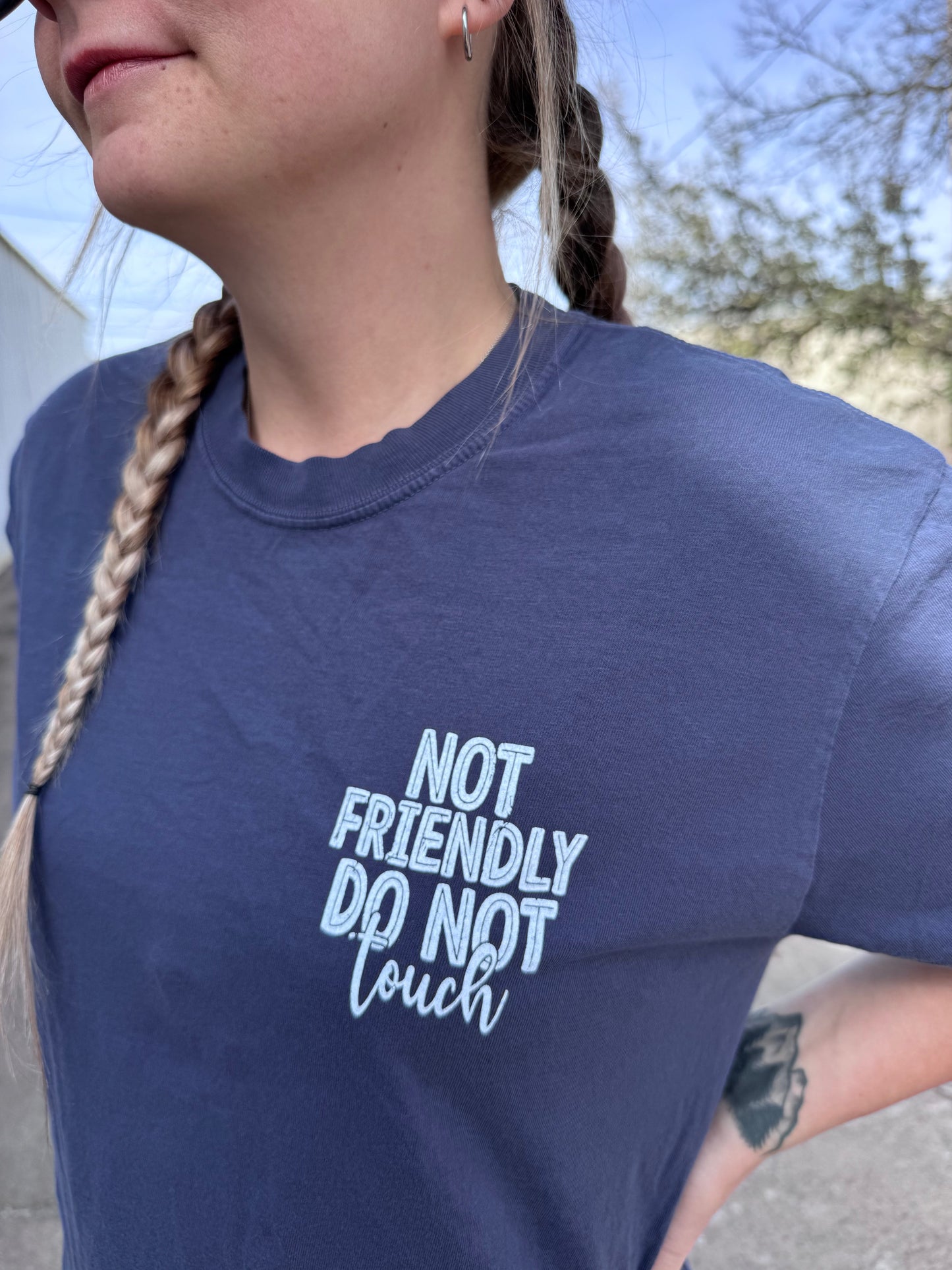 Not Friendly. Do Not Touch
