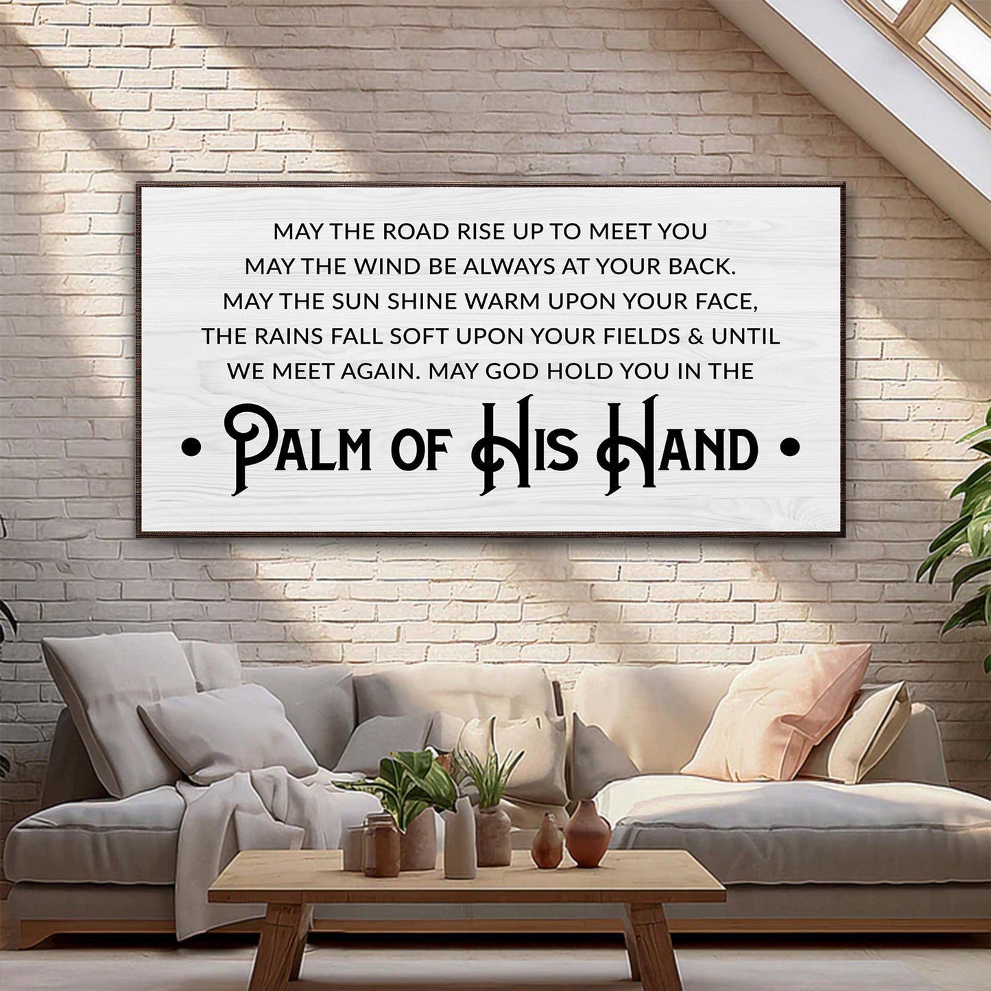 Irish Blessing Farmhouse Sign IV