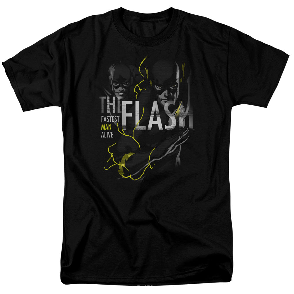 The Flash Bold Flash Mens T Shirt Black Officially Licensed