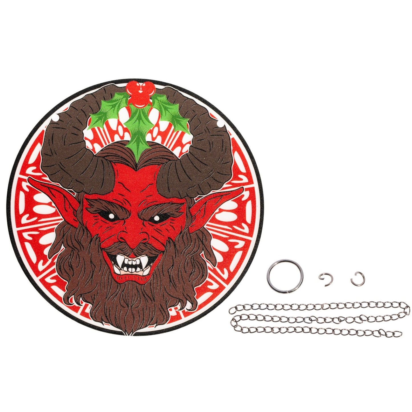 Krampus 6-Inch Suncatcher Halloween Xmas Ornament Window Home Decor Gift