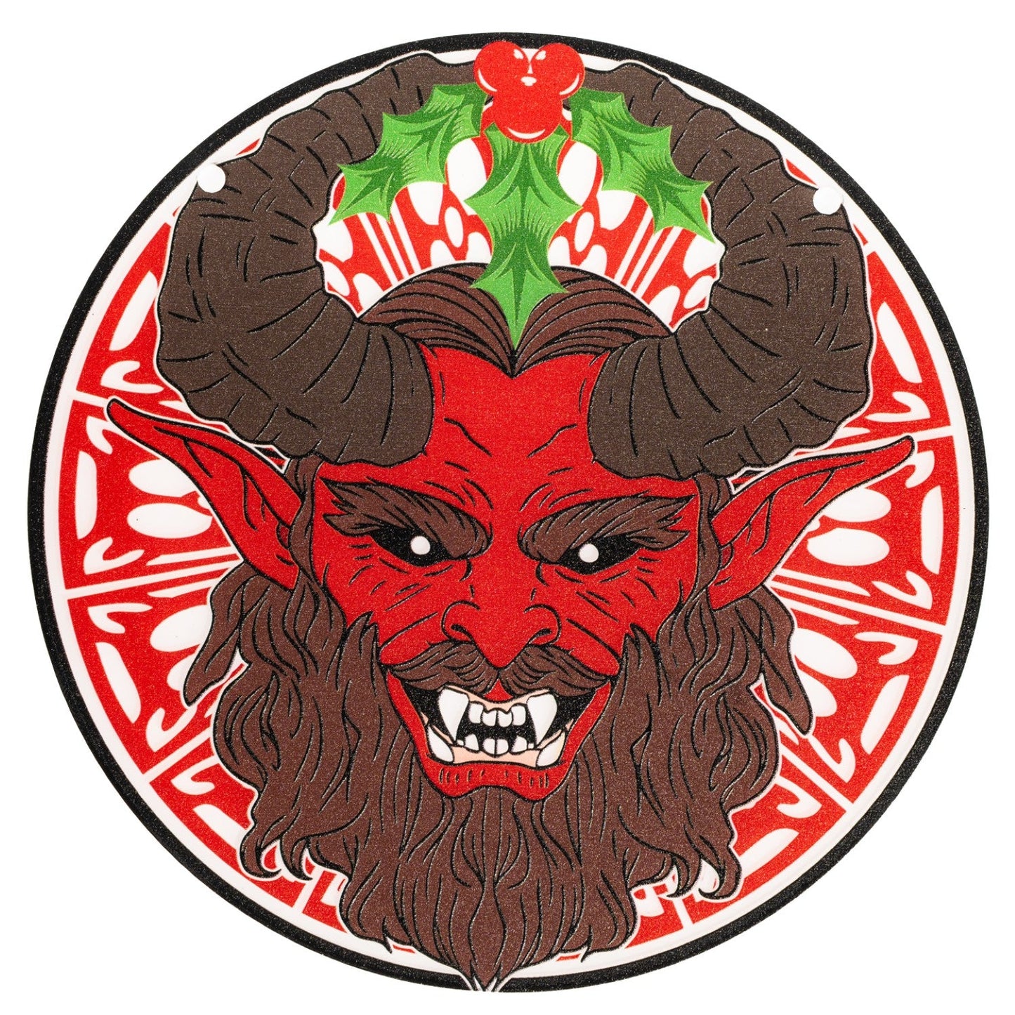 Krampus 6-Inch Suncatcher Halloween Xmas Ornament Window Home Decor Gift