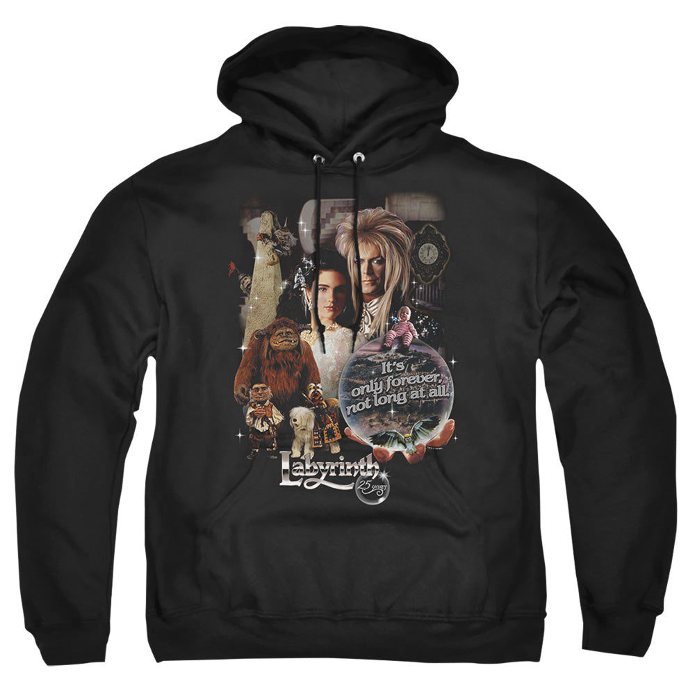 Labyrinth 25 Years Of Magic Mens Hoodie Black Officially Licensed