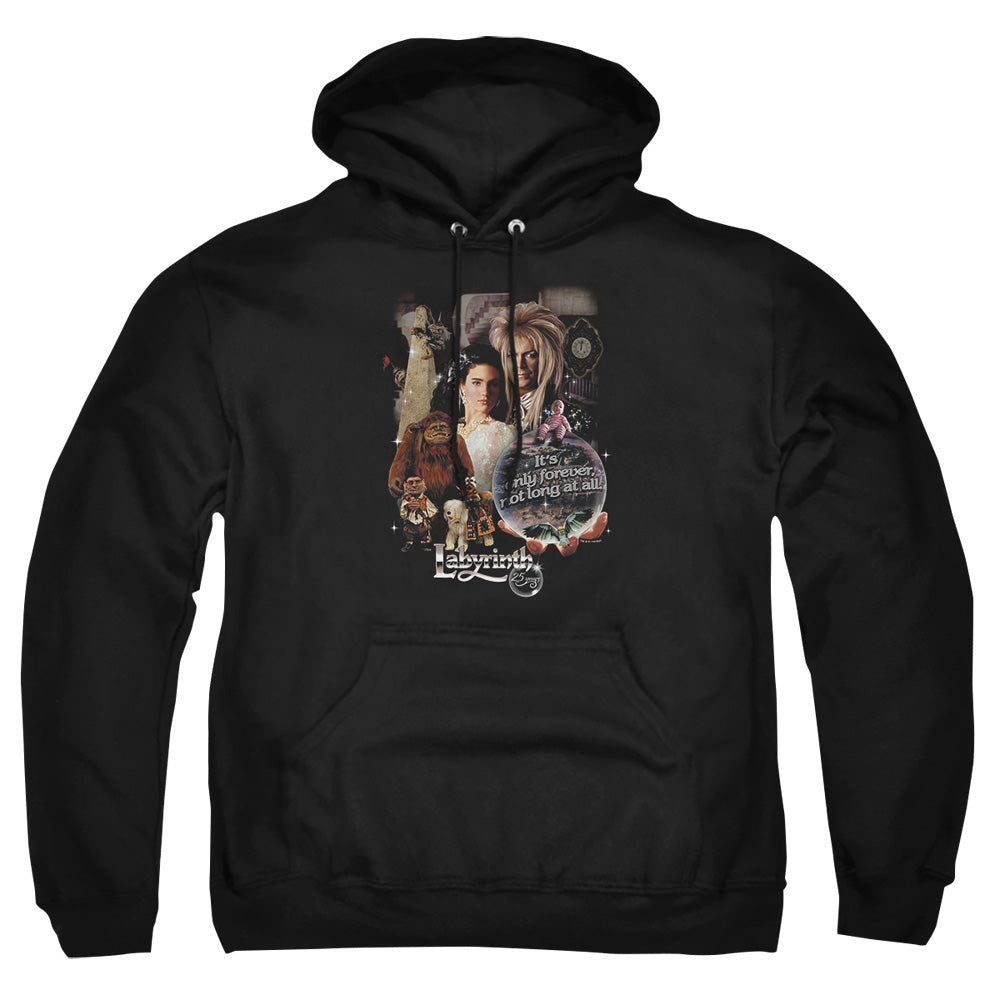Labyrinth 25 Years Of Magic Mens Hoodie Black Officially Licensed