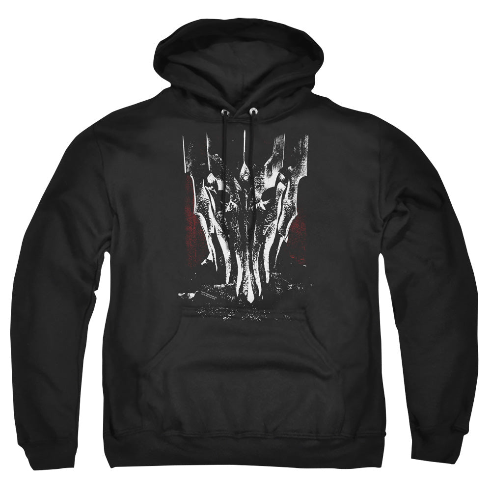 Lord Of The Rings Big Sauron Head Mens Hoodie Black