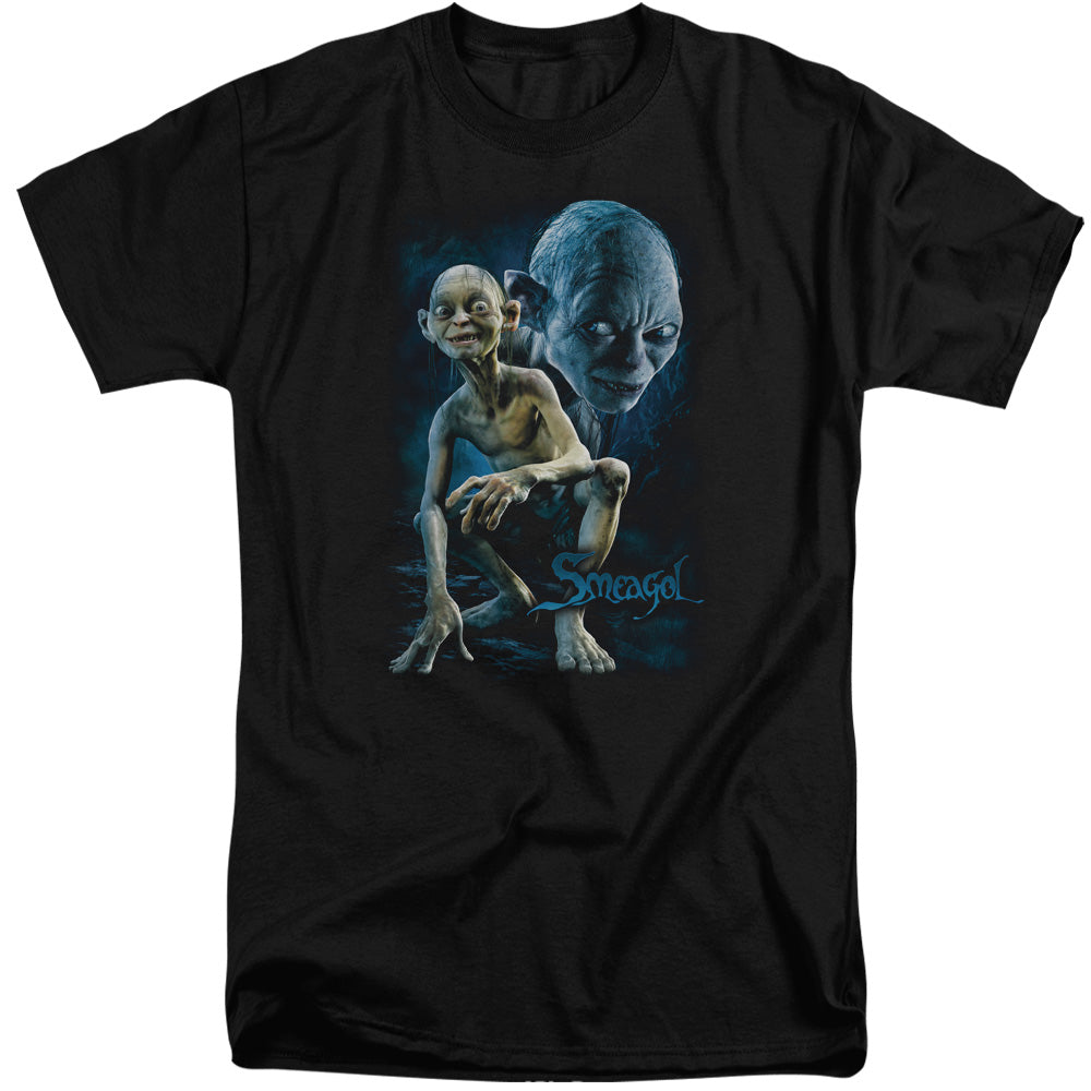 Lord of the Rings Eagol Mens Tall T Shirt Black Officially Licensed