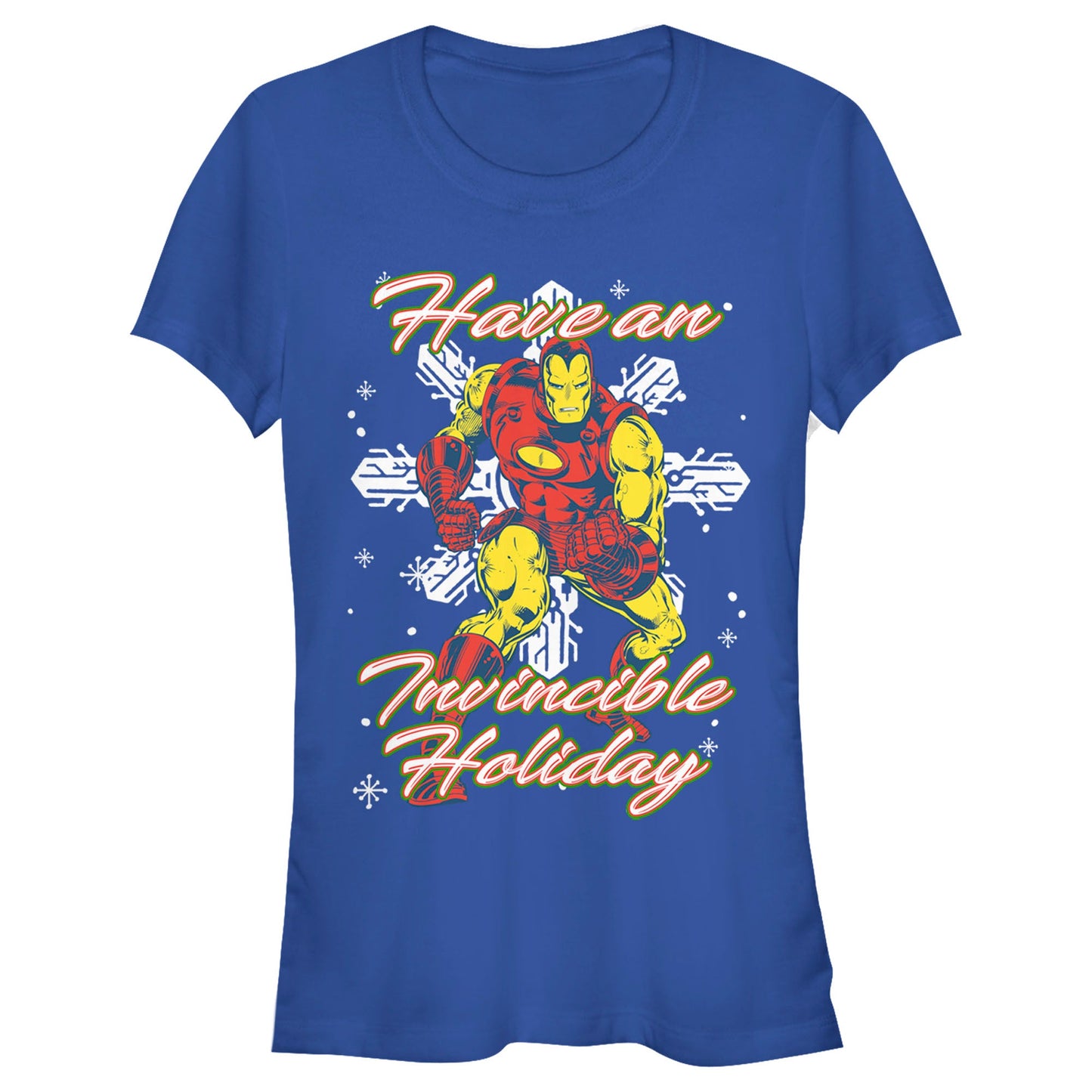 Marvel Incredible Holiday Junior's Womens T Shirt