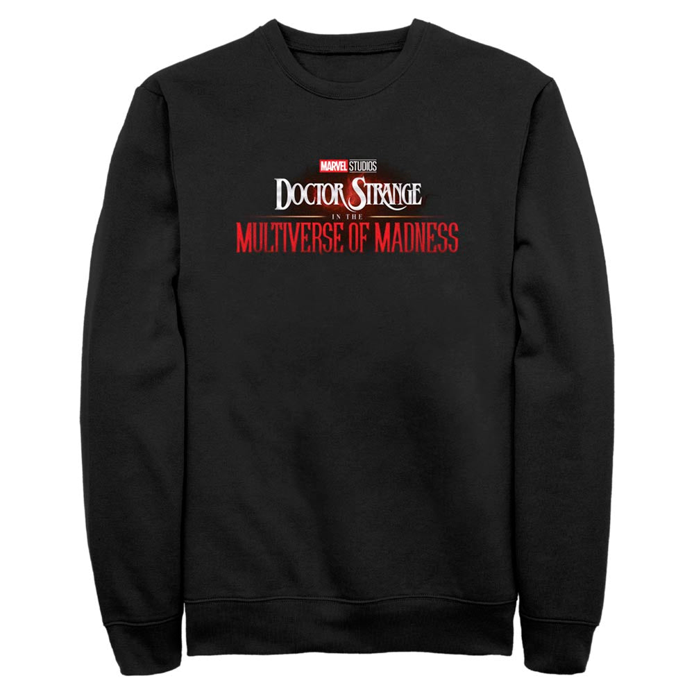 Marvel Doctor Strange Rendered Logo Mens Crewneck Sweatshirt