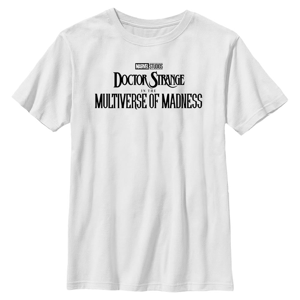 Marvel Doctor Strange 2 Logo Boys Kids T Shirt