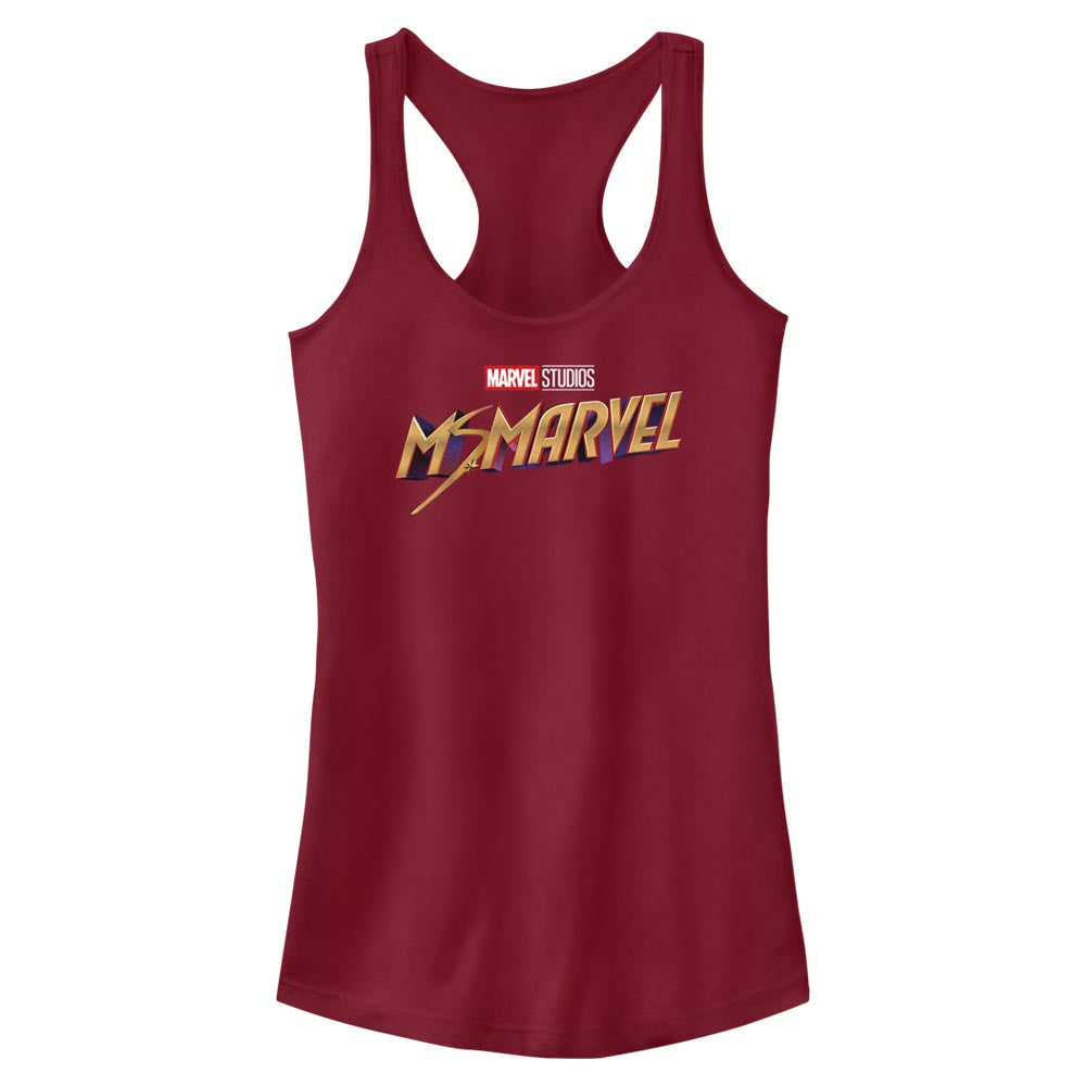 Marvel Classic Logo Juniors Tank Top Shirt