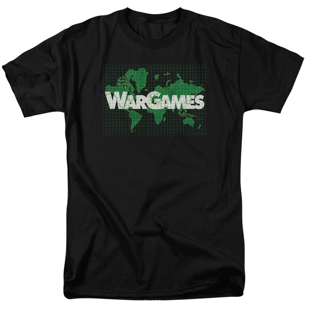 Wargames Shall We Mens T Shirt Black Officially Licensed