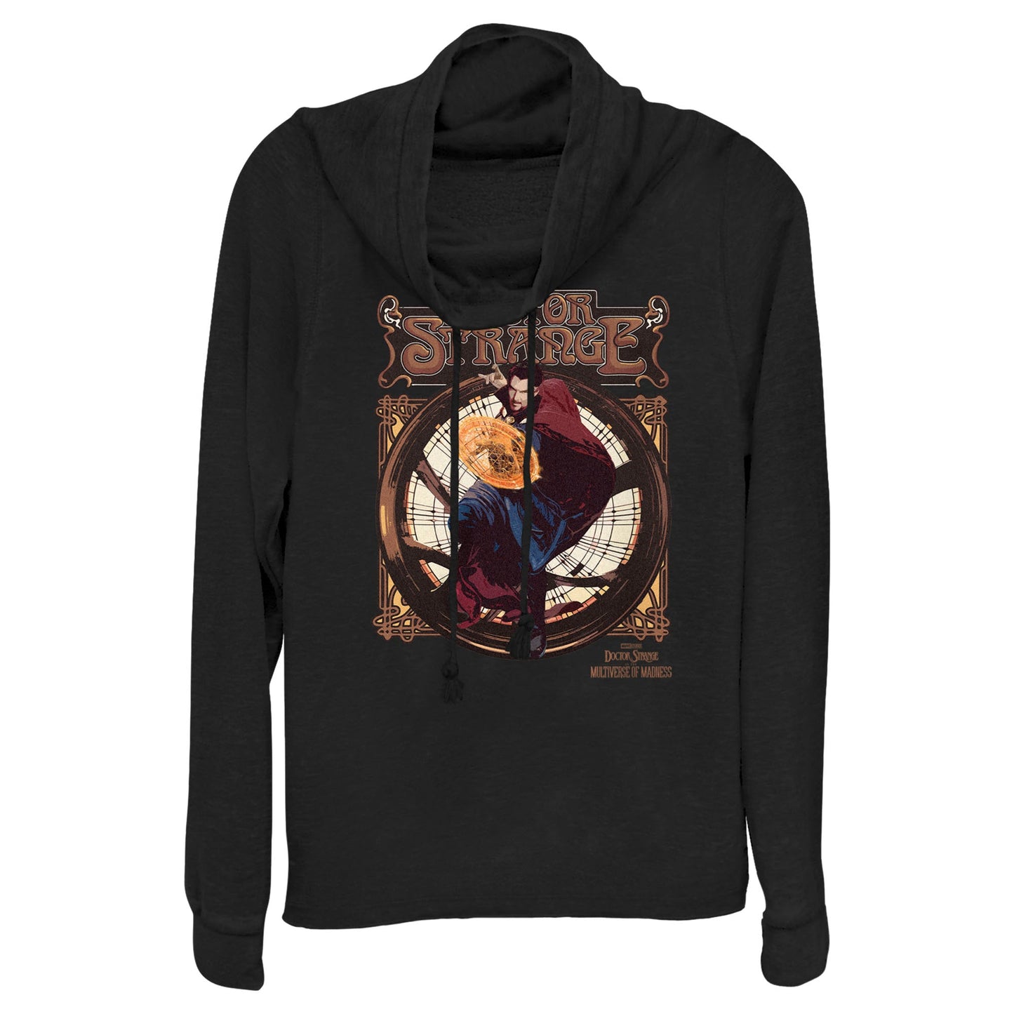Marvel Retro Seal Junior's Cowl Neck
