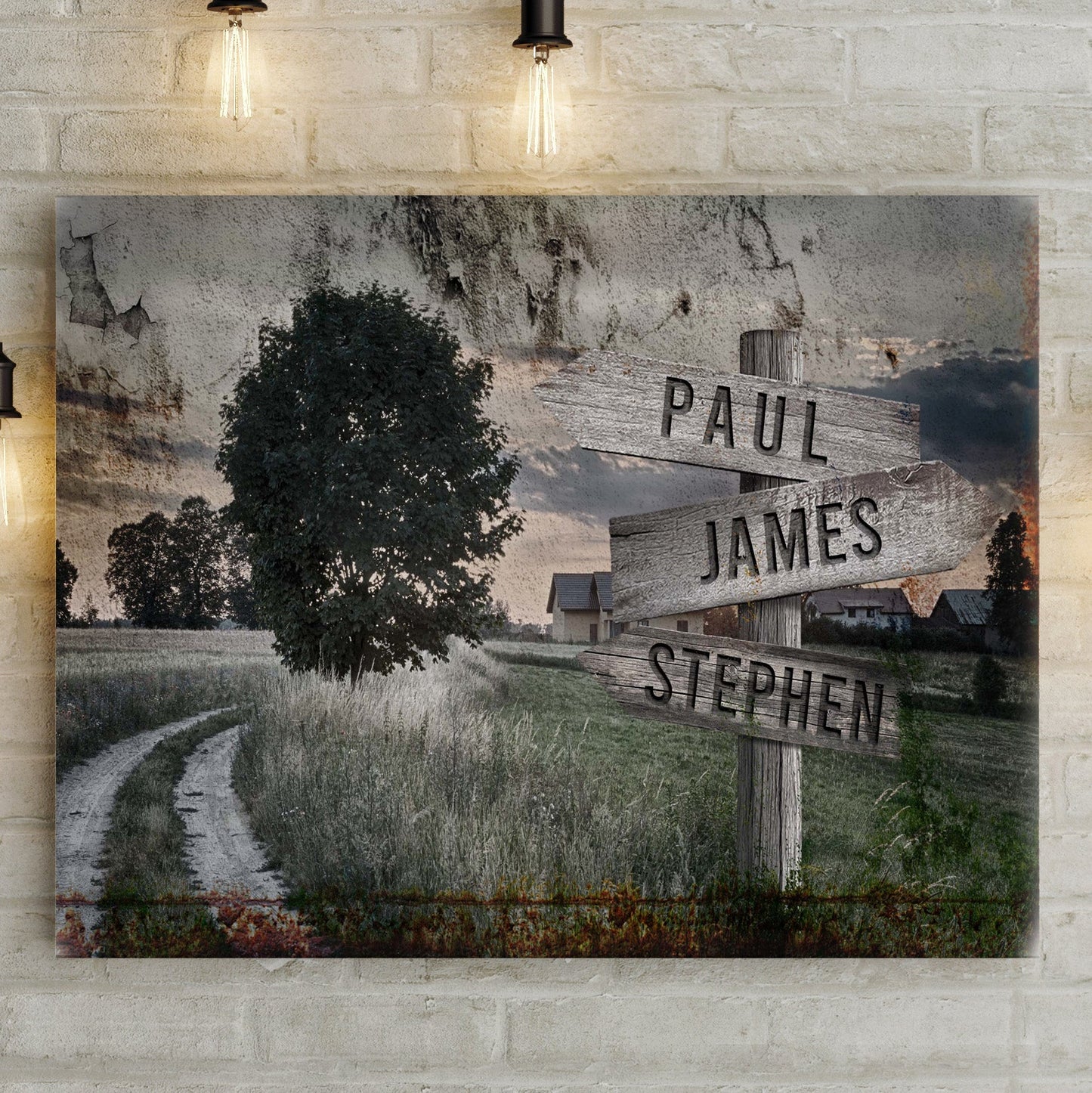 Farmhouse Name Sign
