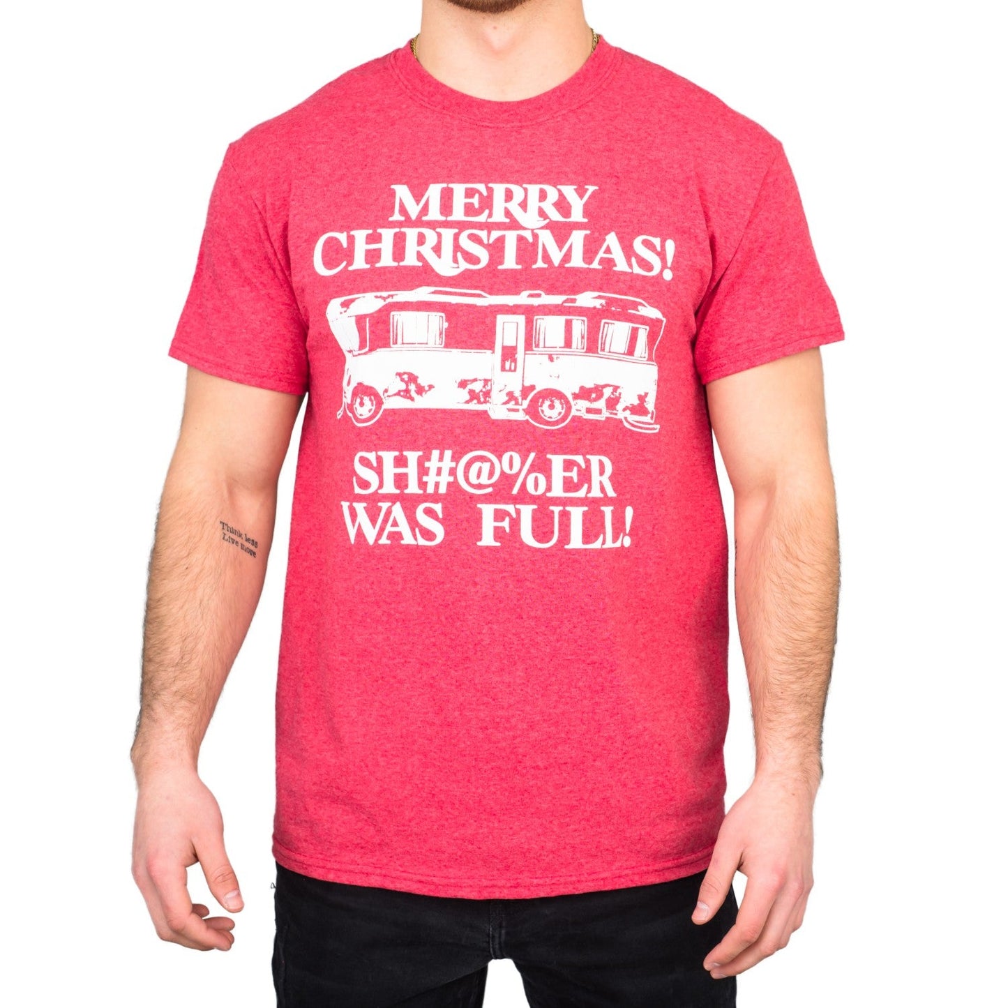 Merry Christmas Adult Unisex Bathroom Was Full Griswolds Adult T-shirt