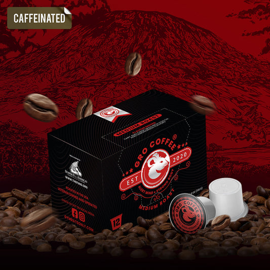 Caffeinated Pods Qty 12