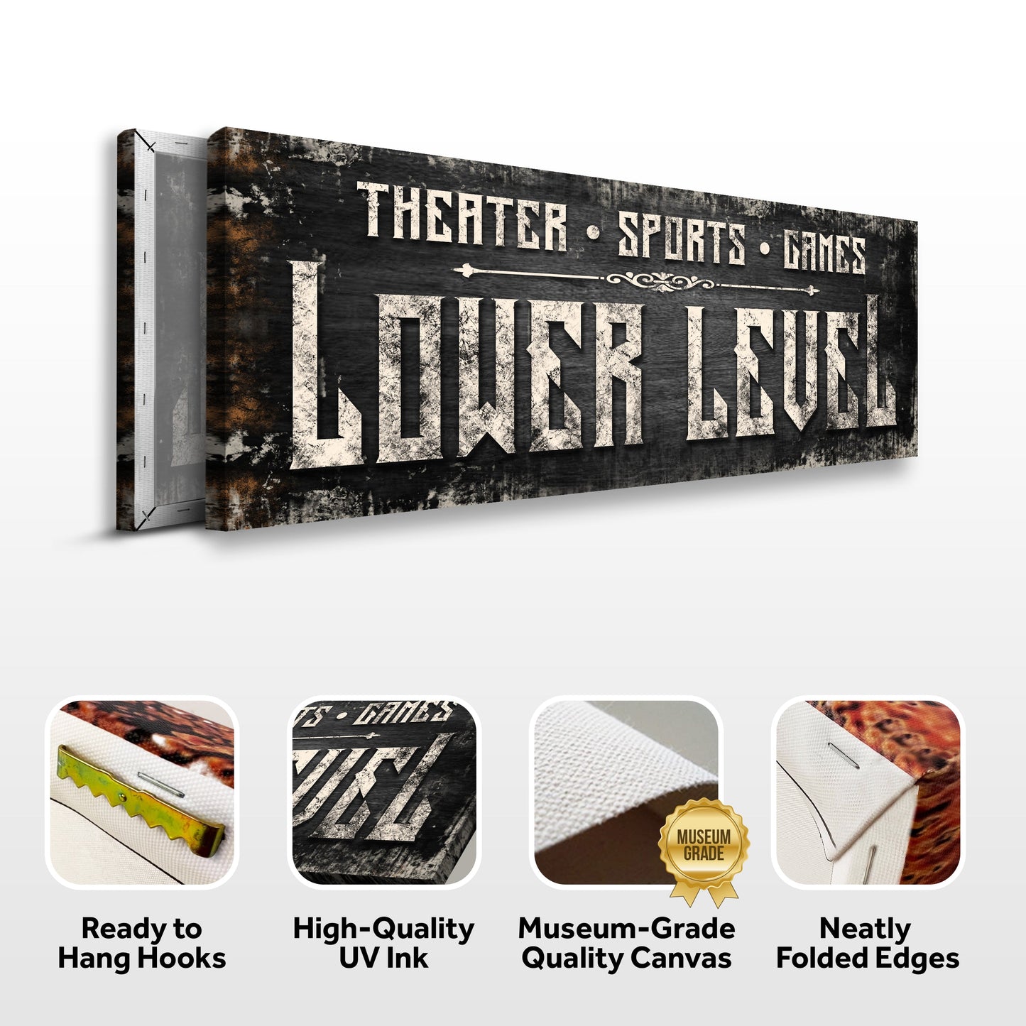 Lower Level Sign