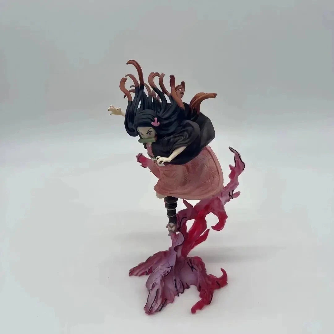 Nezuko Figurine, Blood Demon Art Demon Slayer, Kimetsu no Yaiba Figure 9 in