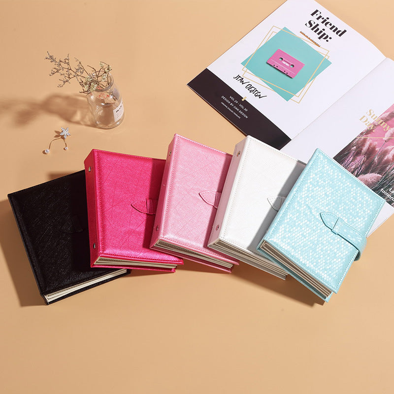 PU leather storage book