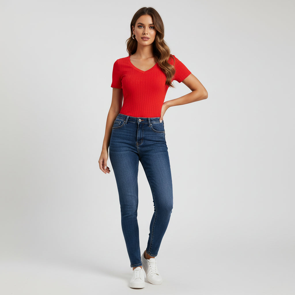 V-Neck Summer Tee