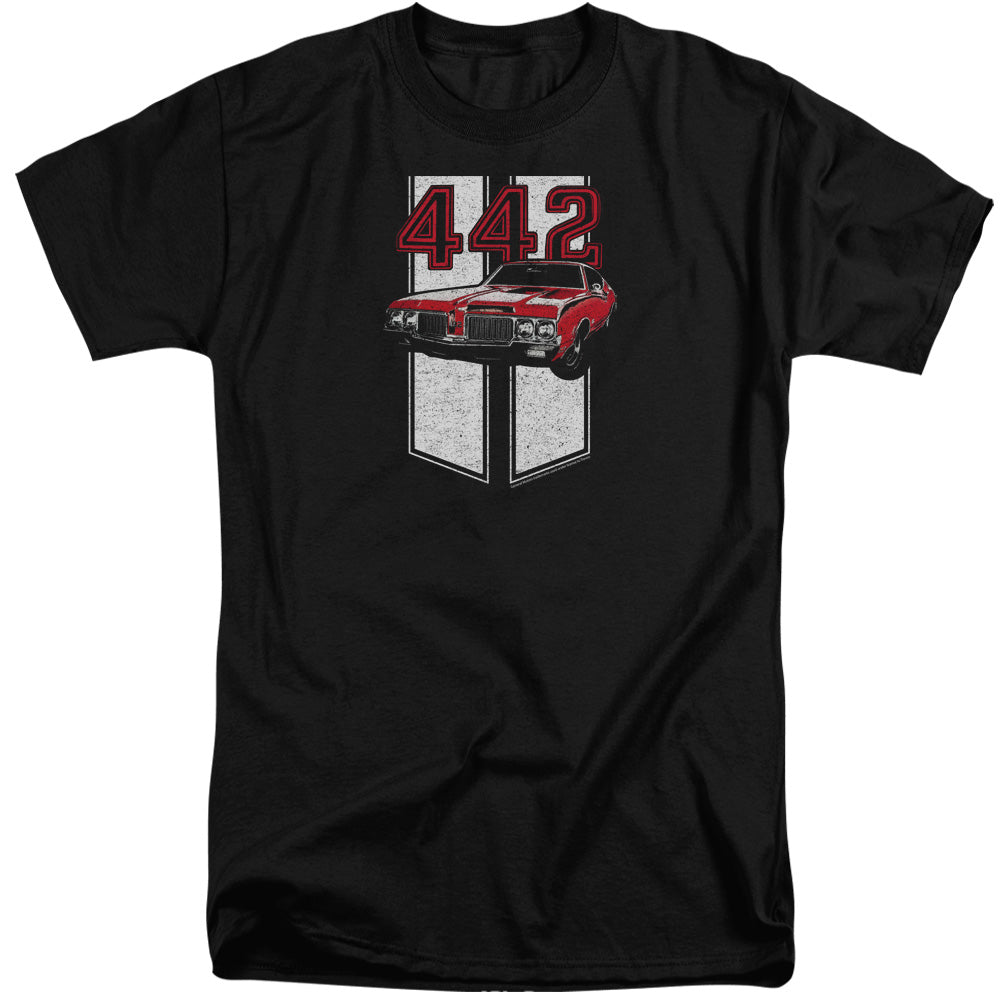 Oldsmobile 442 Mens Tall T Shirt Black Officially Licensed