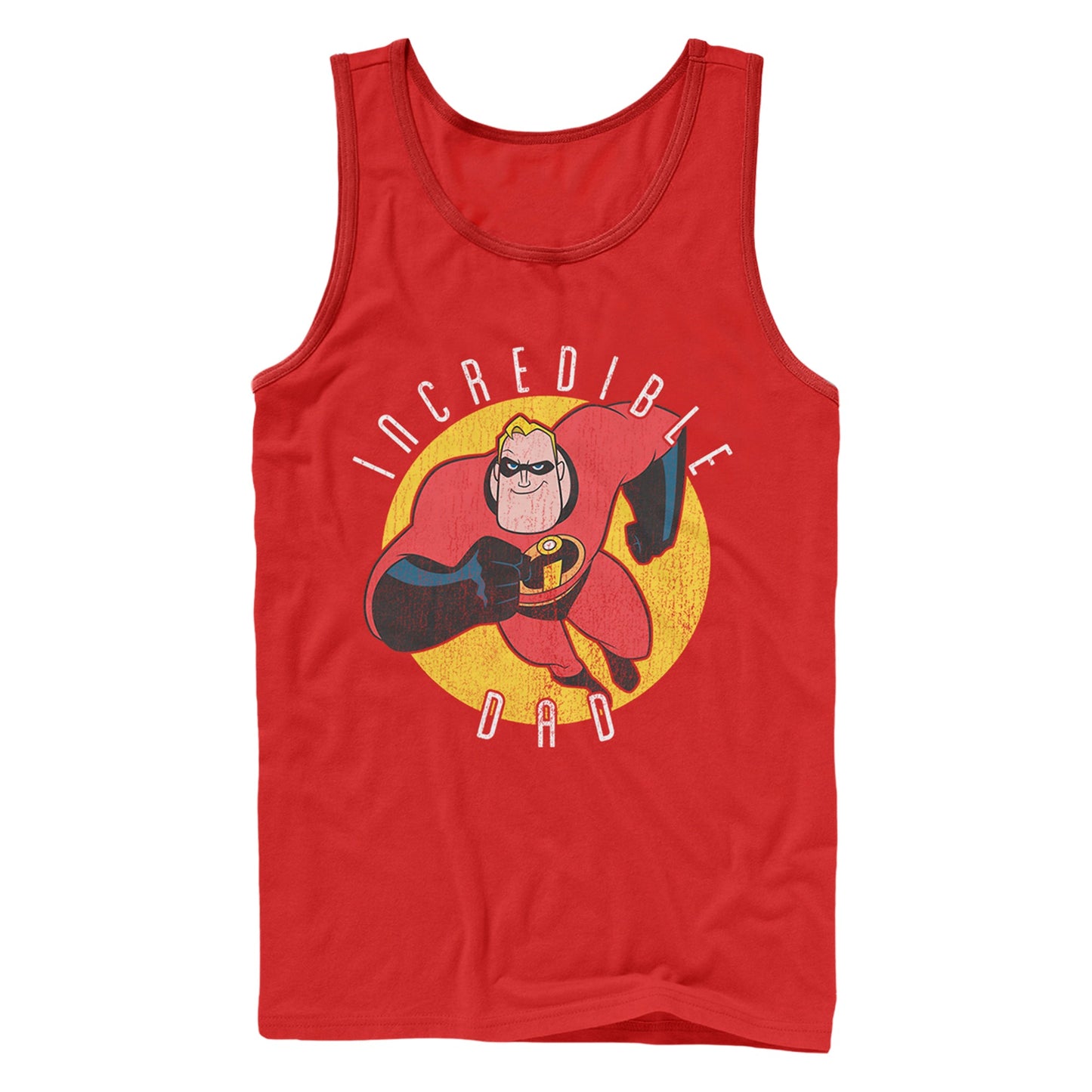 Disney Incredible Dad Mens Tank Top Shirt